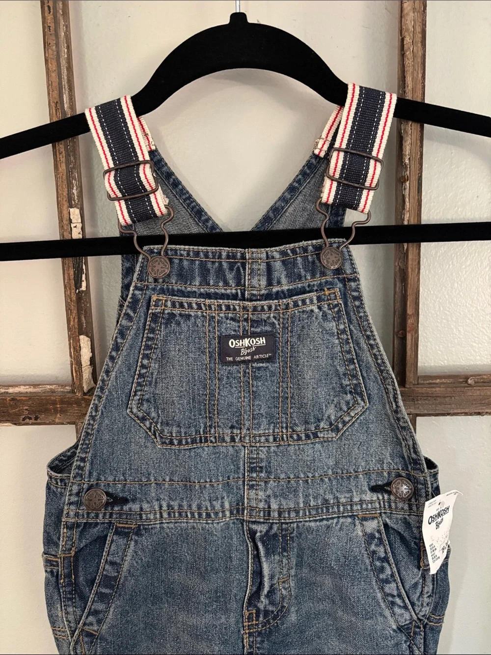 Oshkosh B’Gosh denim bib overalls